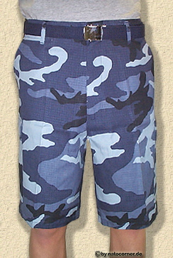 Sky-Blue -oder Woodland-Blue -BDU-Shorts bei natocorner