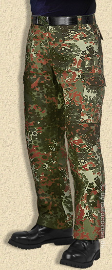 5.-Farben Flecktarn -Feldbekleidung der Bundeswehr