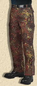 Flecktarnhosen -5-Farben Flecktarn der Bundeswehr