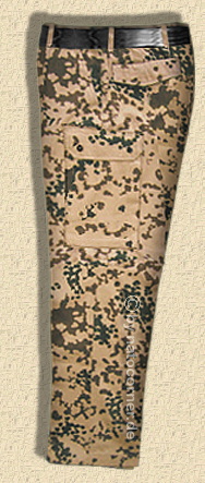 Tropentarn -das 5 Farben Flecktarn der Bundeswehr