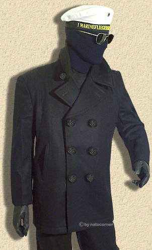 der Navy PEA-COAT -hervorragendes Outfit