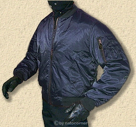 MA1 in der originalen Farbe von 1950  -navy/air-force blue oder sage green