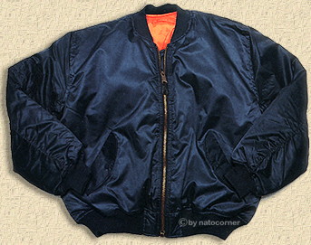 MA-1 Fliegerjacke -blue und sage green....die beiden Farben der ersten MA1