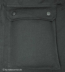 die Brusttasche: inhaltssicher